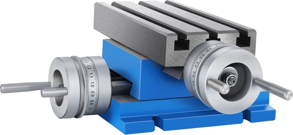 MX-75 multifunktional Fräs-Arbeitstisch 185 x 100 mm Fräsen Arbeitstisch X 80 mm Y 75 mm Kreuztisch Tischbohrmaschine für Bohr- und