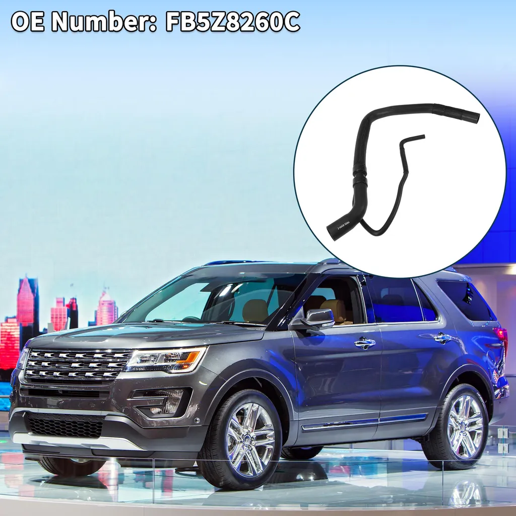 Tuyau de chauffage Ford Explorer 2016-2019 pour circuit d'eau - 4