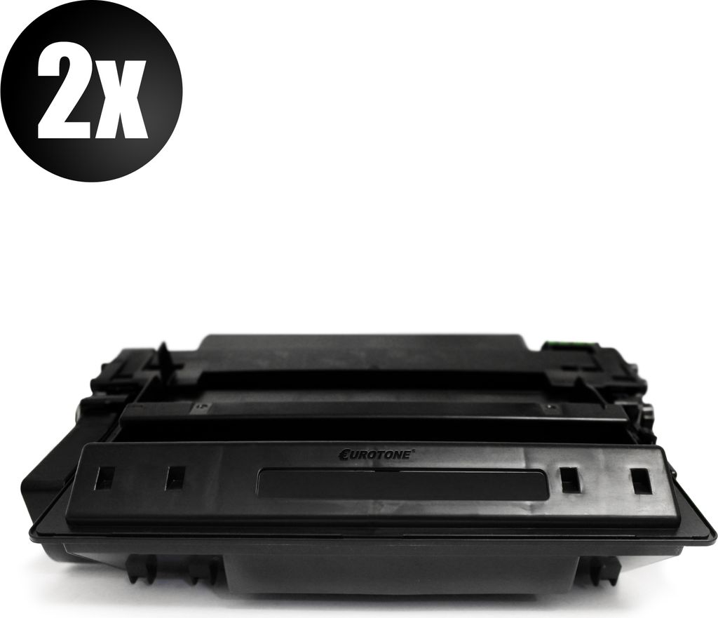 2x Eurotone Toner Alternative für Canon 0986B001 710H Black Schwarz