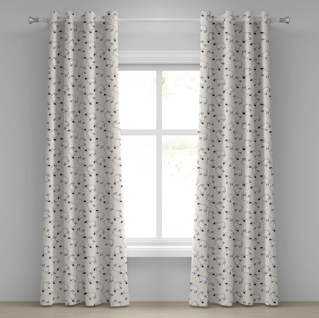 Tenda Bambini Pecorelle ABAKUHAUS 280x225 - Pratica e Colorata