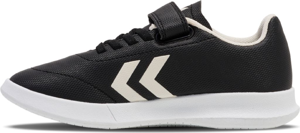 Hummel Top Star Indoor IN JR Hallenschuhe Fußballschuhe Klettverschluss schwarz/weiß 217657-2114, Schuhgröße:31 EU