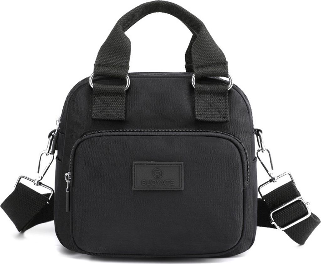 INF Neue stylische Tragetasche / Schultertasche Schwarz