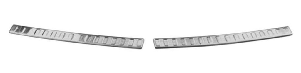 OMAC Ladekantenschutz Stoßstangenschutz 6917093T Hinten für SUZUKI Baleno II Schrägheck (FW, EW) 510mm 60mm 30mm Edelstahl