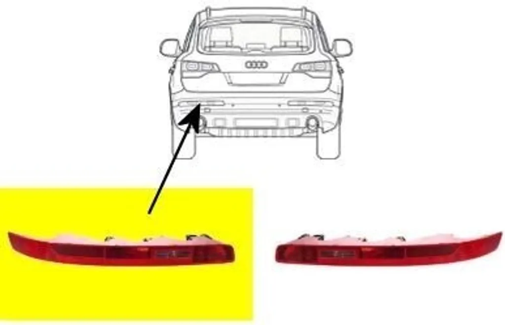 VAN WEZEL 0381929 - OE 4L0 945 095 Fanale posteriore sinistro per Q7 (4L)