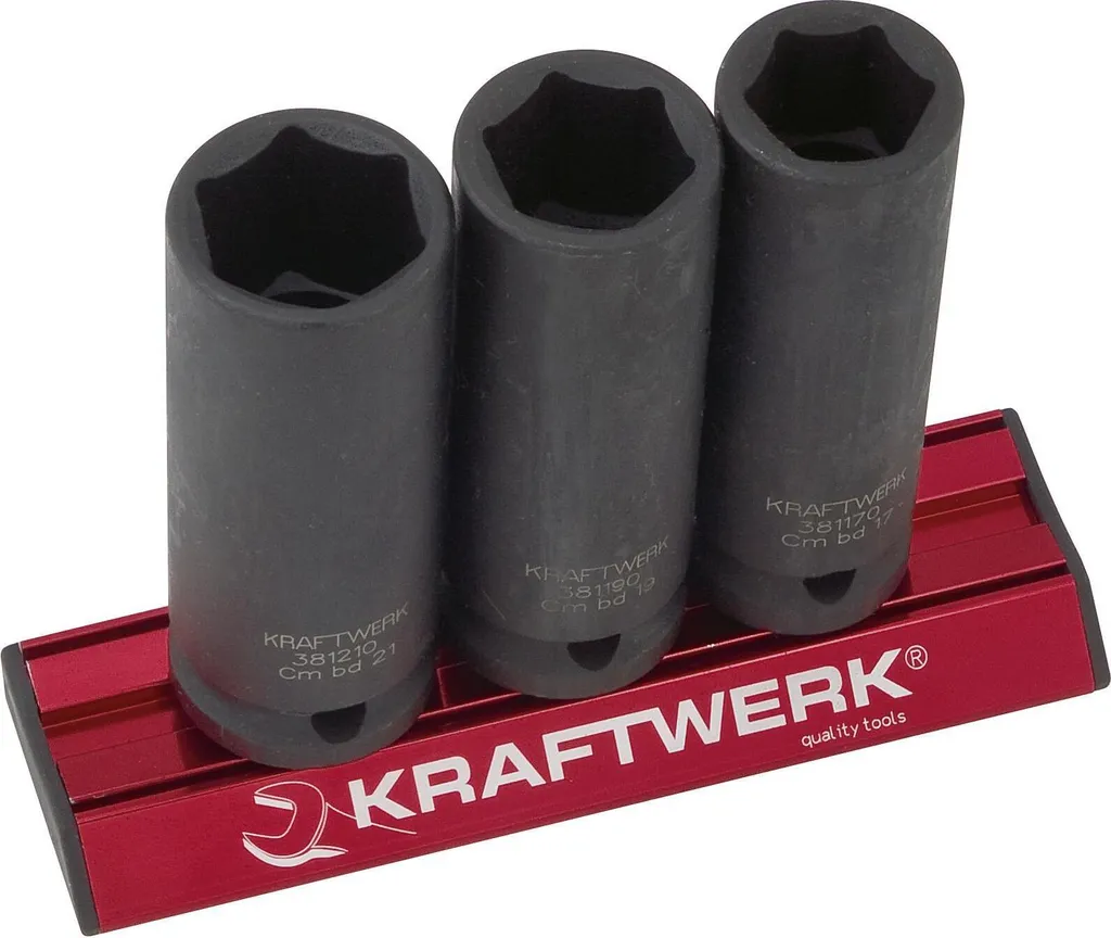 Set di Bussole MAGALU 1/2" Kraftwerk Professionale - Kit 7-10 Pezzi