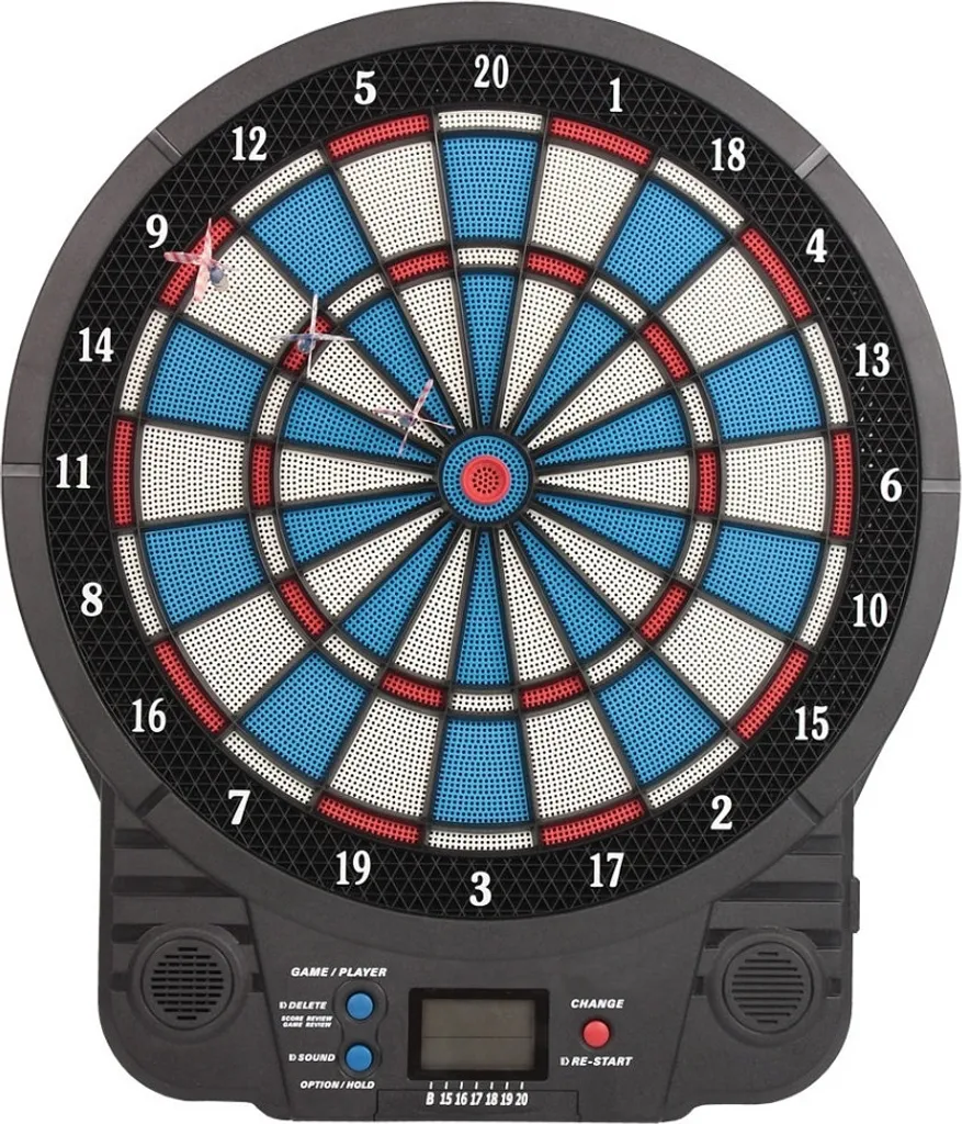 Cible de fléchettes électronique Echowell AC 100 pour 8 joueurs max