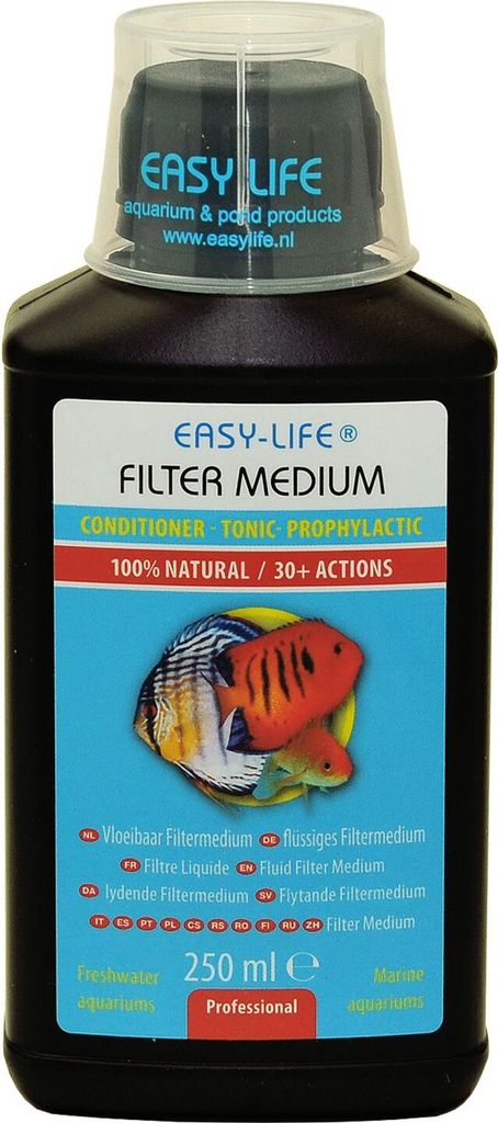 Easy Life Filter Medium, Wasseraufbereiter, 250 ml, Easy-Life Filter Medium ist ein sehr vielseitiges Produkt. Easy-Life FM bewirkt eine deutliche...