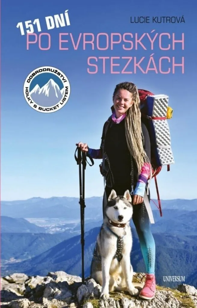 Livre 151 dní po evropských stezkách - Lucie Kutrová récit voyage