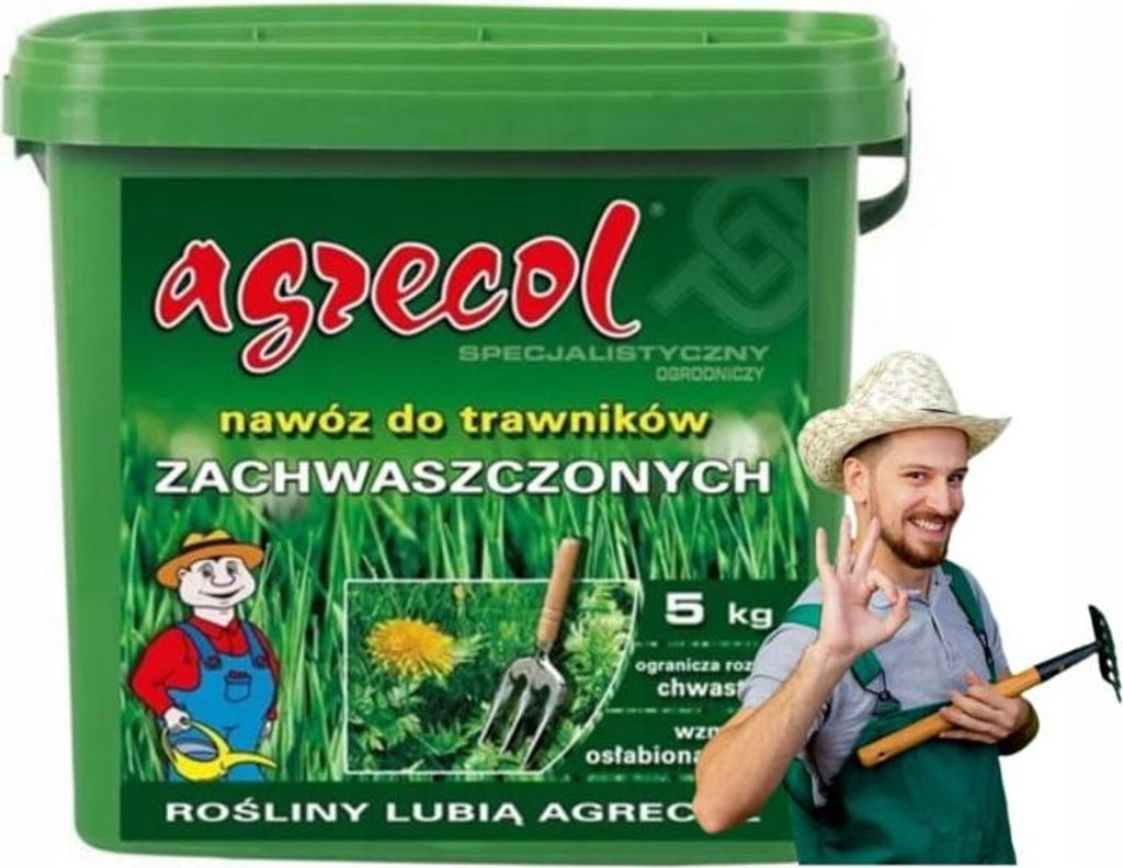 Dnger fr verunkrauteten Rasen 5kg Fr Unkraut Dnger