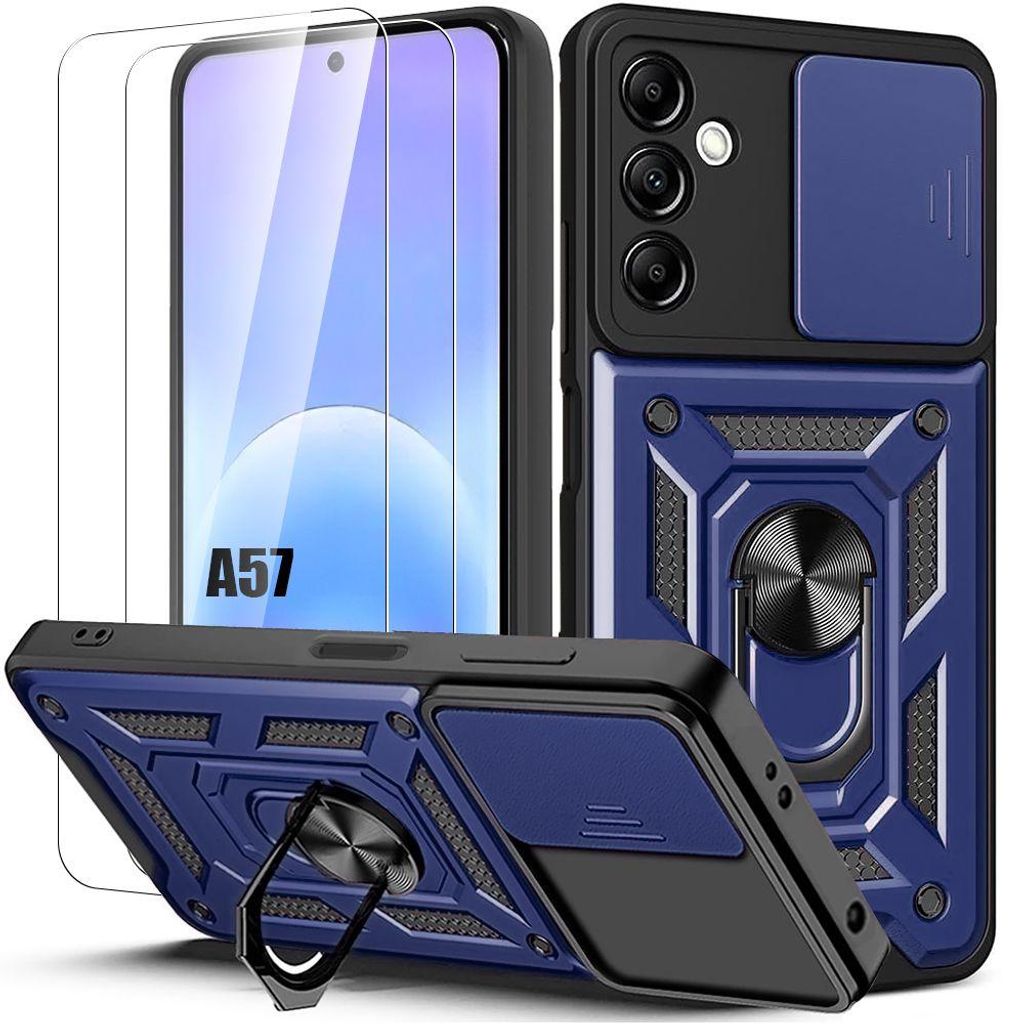 Coque + 2 Verres Trempés pour Samsung Galaxy A57 5G, avec Image du produit 