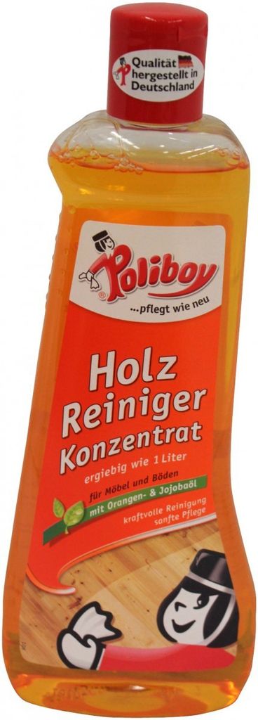 Poliboy Holz Reiniger Konzentrat - für alle Hölzer im Produktbild 