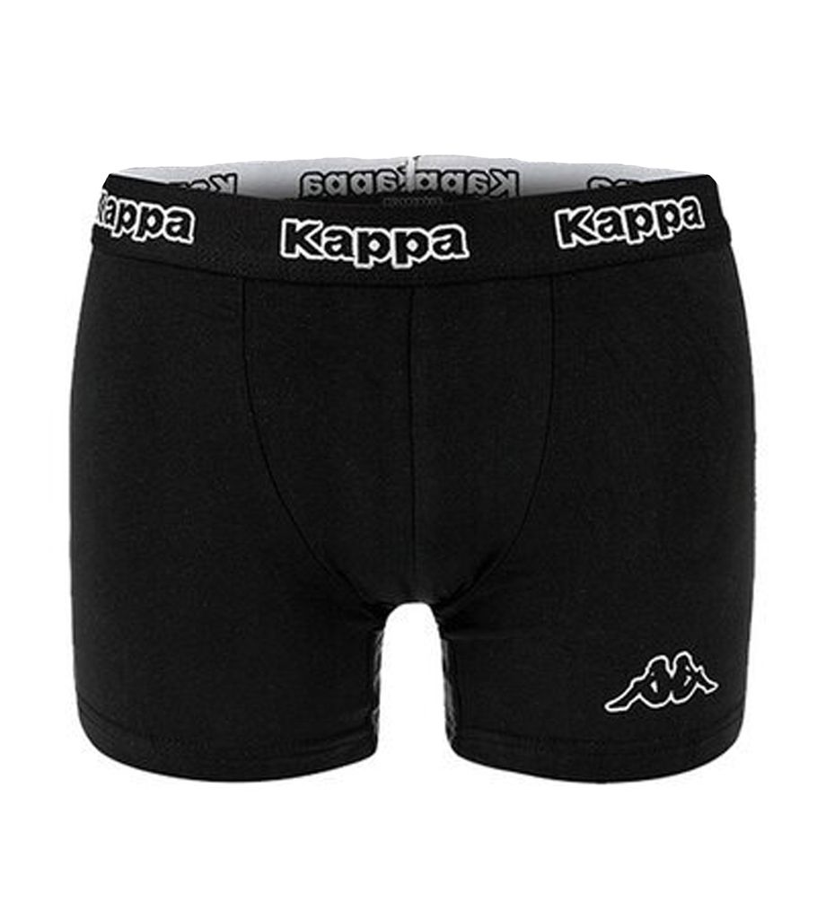 10er Pack Kappa Boxershorts Schwarz Mix Unterwäsche Unterhose Herren Boxer Short