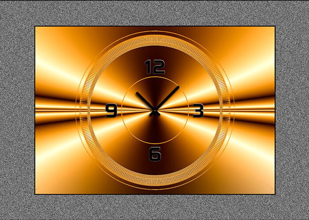 5056 Dixtime Designer Wanduhr, Wanduhren, Wohnraumuhr 70cm x 100cm