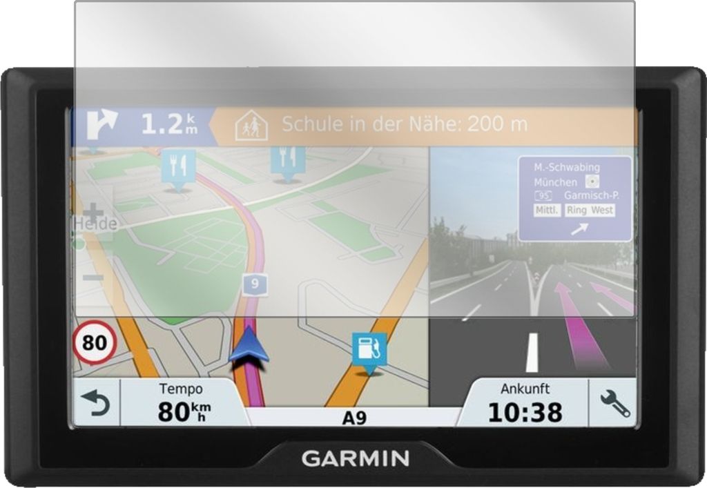 3x Schutzfolie für Garmin Drive 5S CE klar Displayschutzfolie Display Schutz