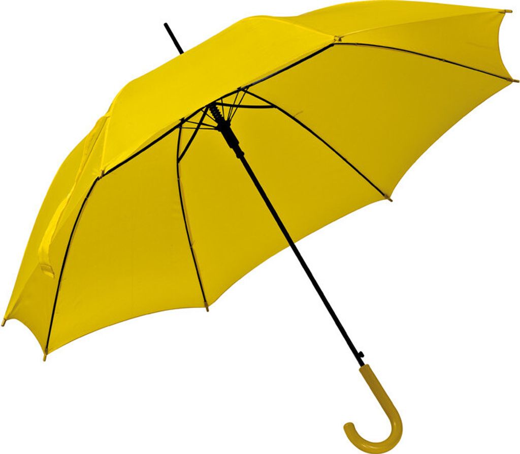 Automatik-Regenschirm / Farbe: gelb Produktbild 