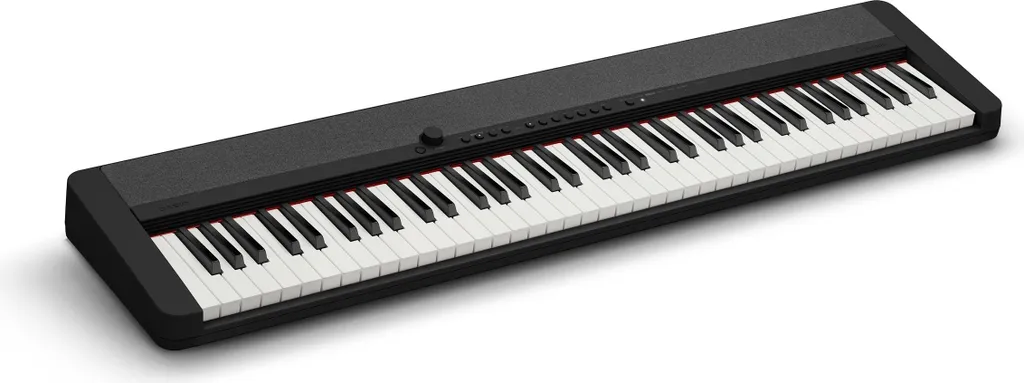 Casio CT-S1-76BK Clavier Compact 76 Touches pour Manque de Place en Noir