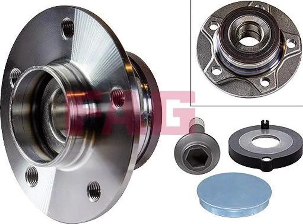 Jeu de roulements de roue arrière Audi A4 et Q5 type OE 8K0501611 FAG