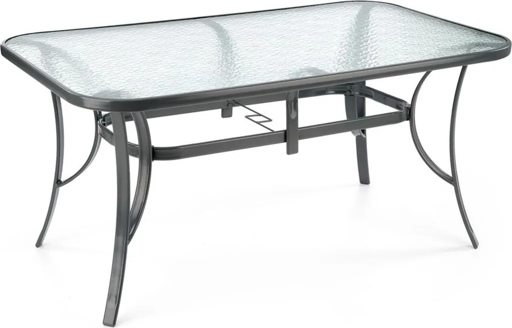 Table de jardin Mosler résistante aux UV - Table extérieure facile à laver