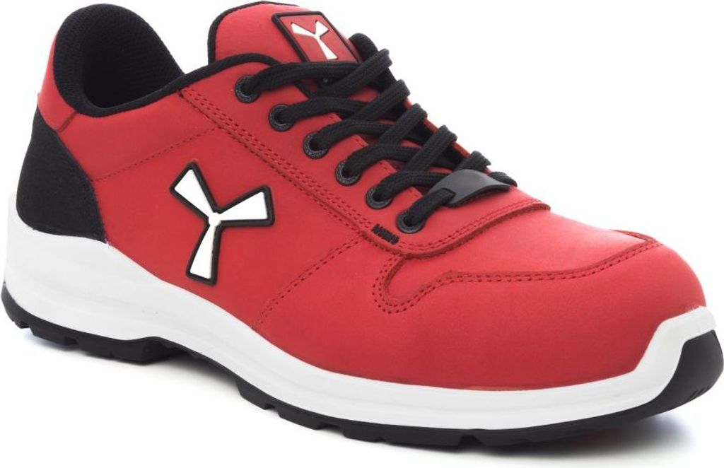Sicherheitsschuhe S3 "GET FORCE LOW S3-NBK" - Payper Rot 44,5