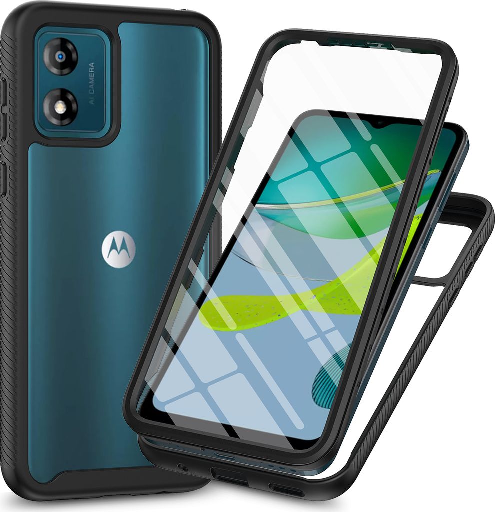 Custodia per Motorola Moto E13, paraurti con protezione Immagine del prodotto 