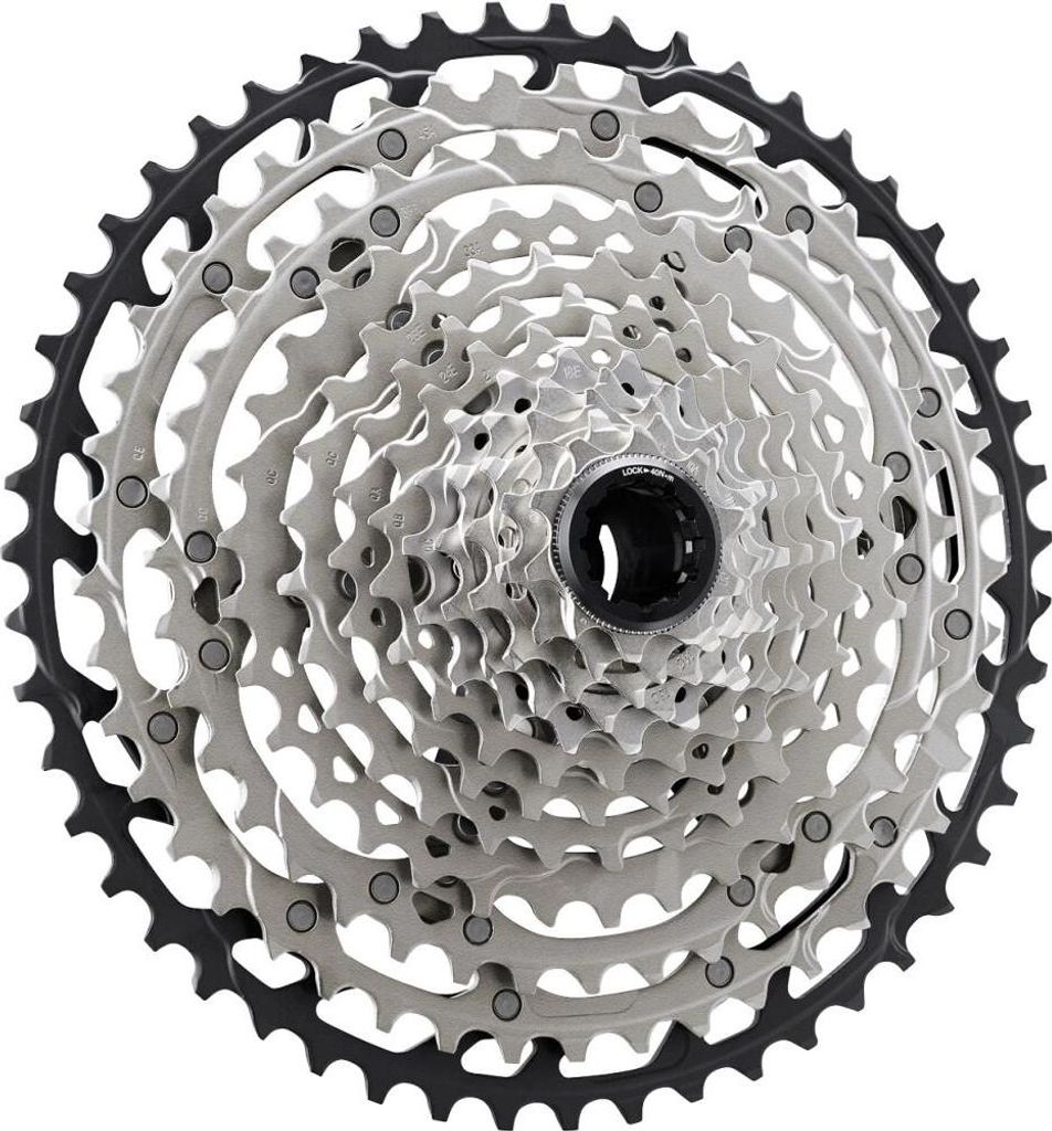 Shimano CS-M7100-12, Kazeta, Horské kolo, Černá, Nerezová Obrázek produktu 