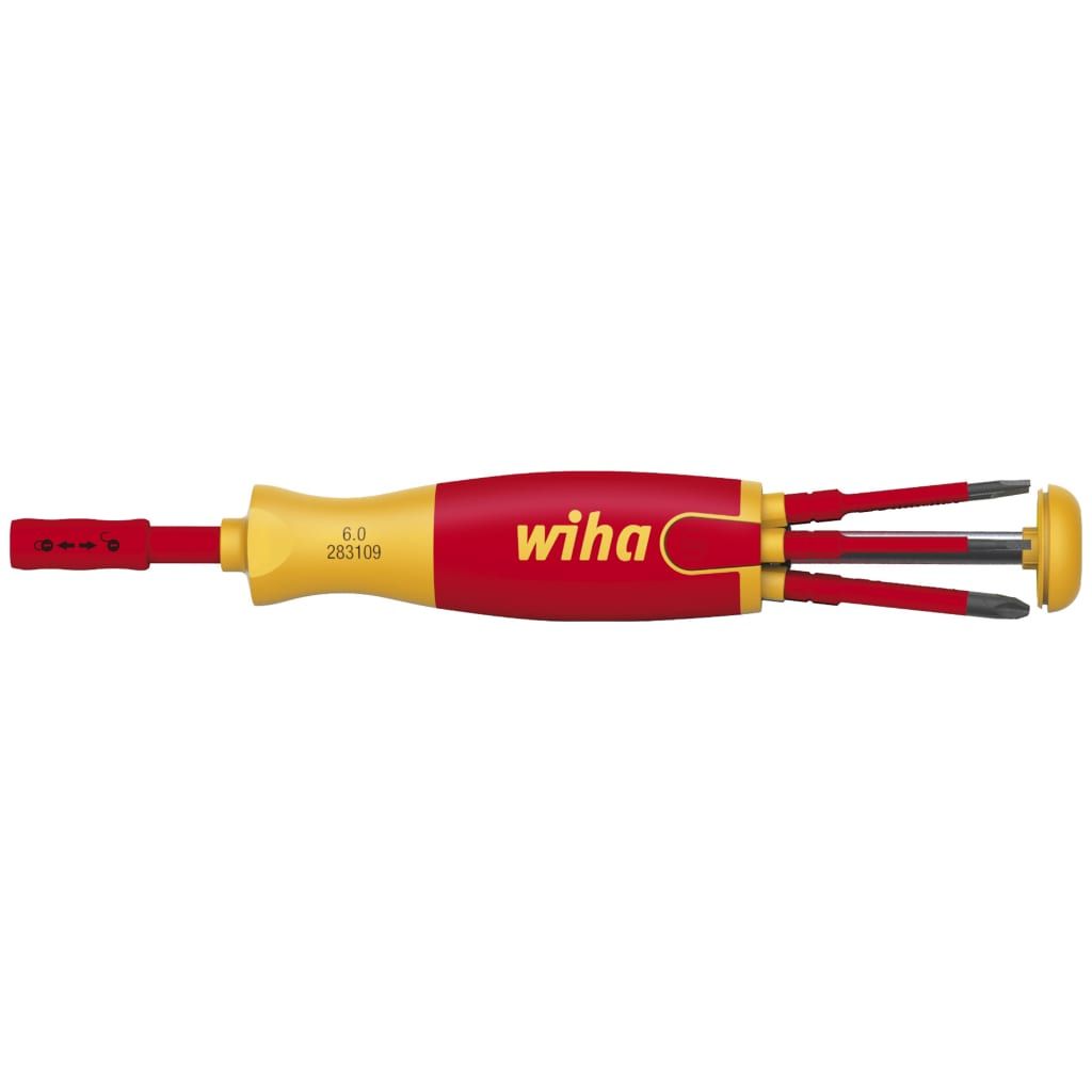 Wiha Magazin-Bithalter LiftUp electric mit 6 slimBits (SB Produktbild 