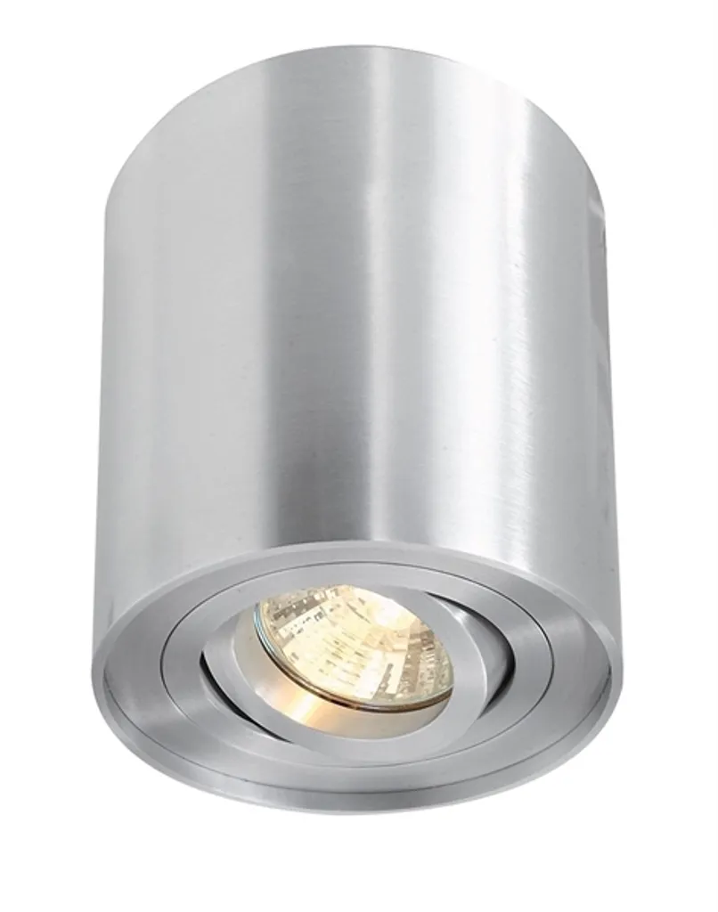 Plafoniera Simple Deko-Light Bengala GU10, alluminio spazzolato