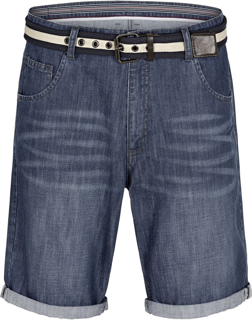 Jan Vanderstorm Jeansbermuda LENAS Herren 0859 blau 54