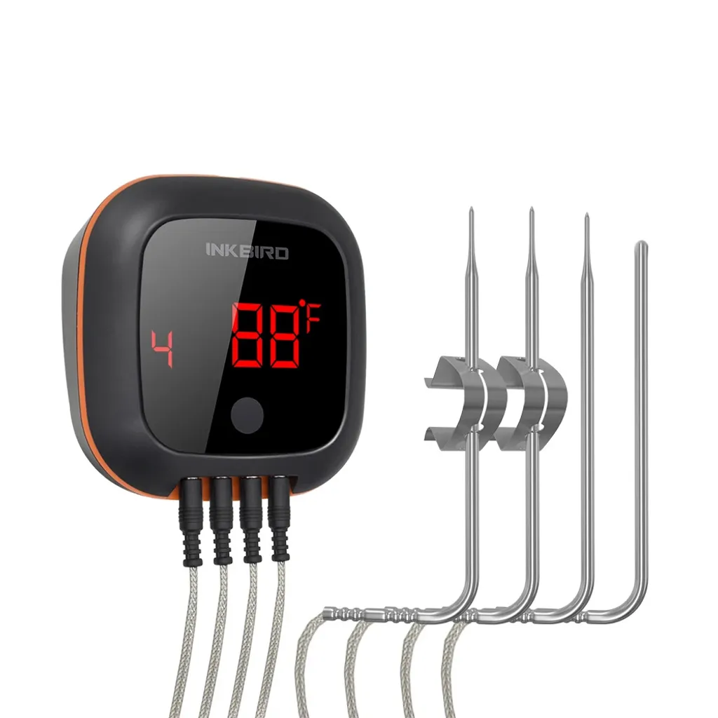 Termometro Carne Digitale Barbecue 4 Sonde | Essenziale e Robusto