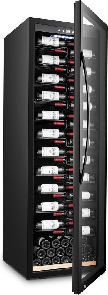 Freistehender Weinkühlschrank - WineExpert 192 Fullglass Black Label-view