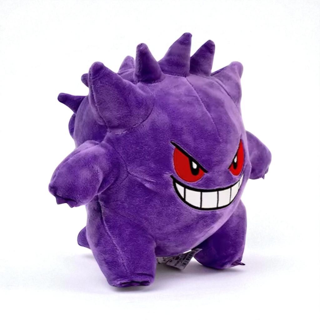 Gengar Plüschtier 25 cm – Pokemon Kuscheltier – Weiches Produktbild 