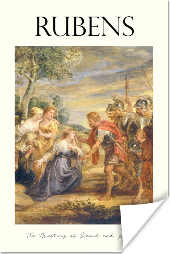 MuchoWow Poster Malerei - Alte Meister - Rubens 80x120 cm - Papierdruck