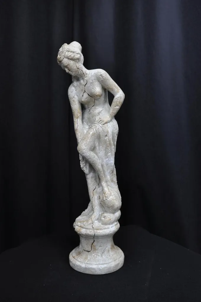 Statue Décorative Figure ULA Debout Objet d'Art pour Salon et Bureau - 4