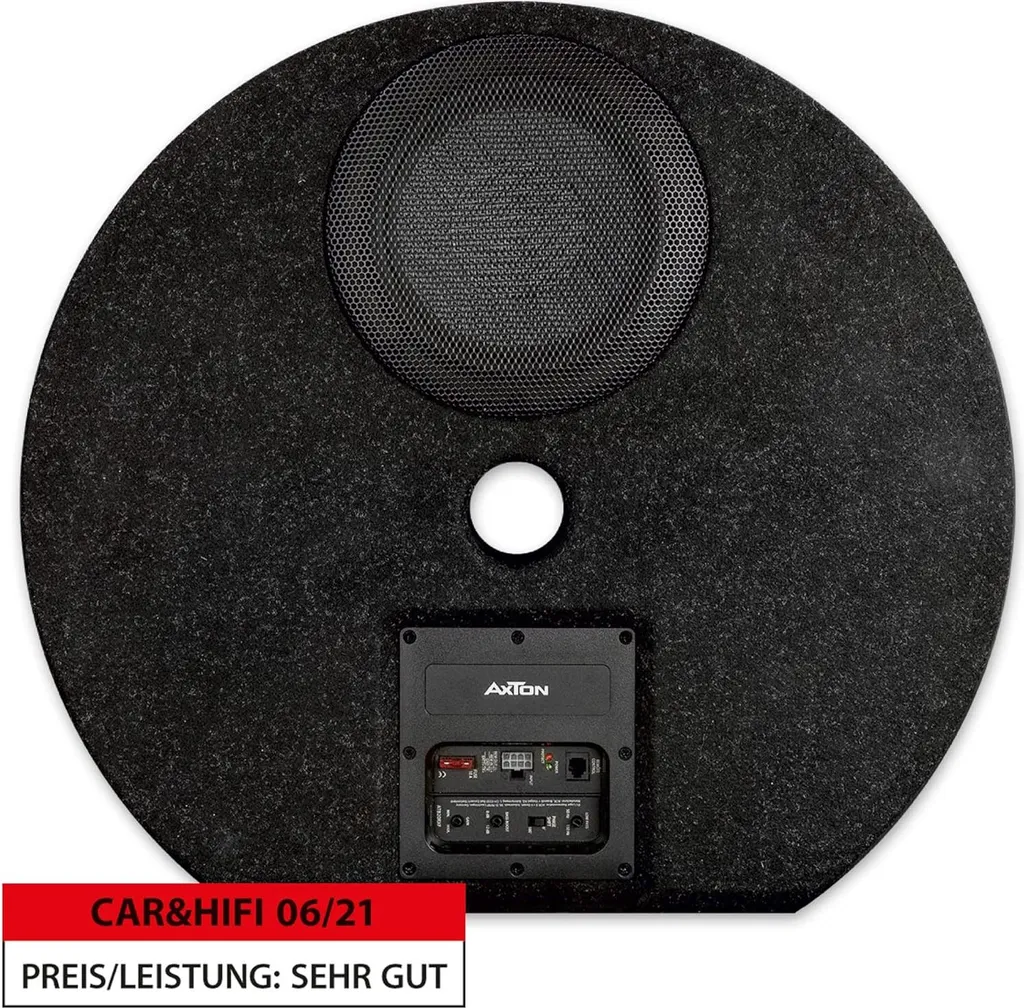 Axton ATB20RXF Subwoofer actif extra plat spécial roue de secours
