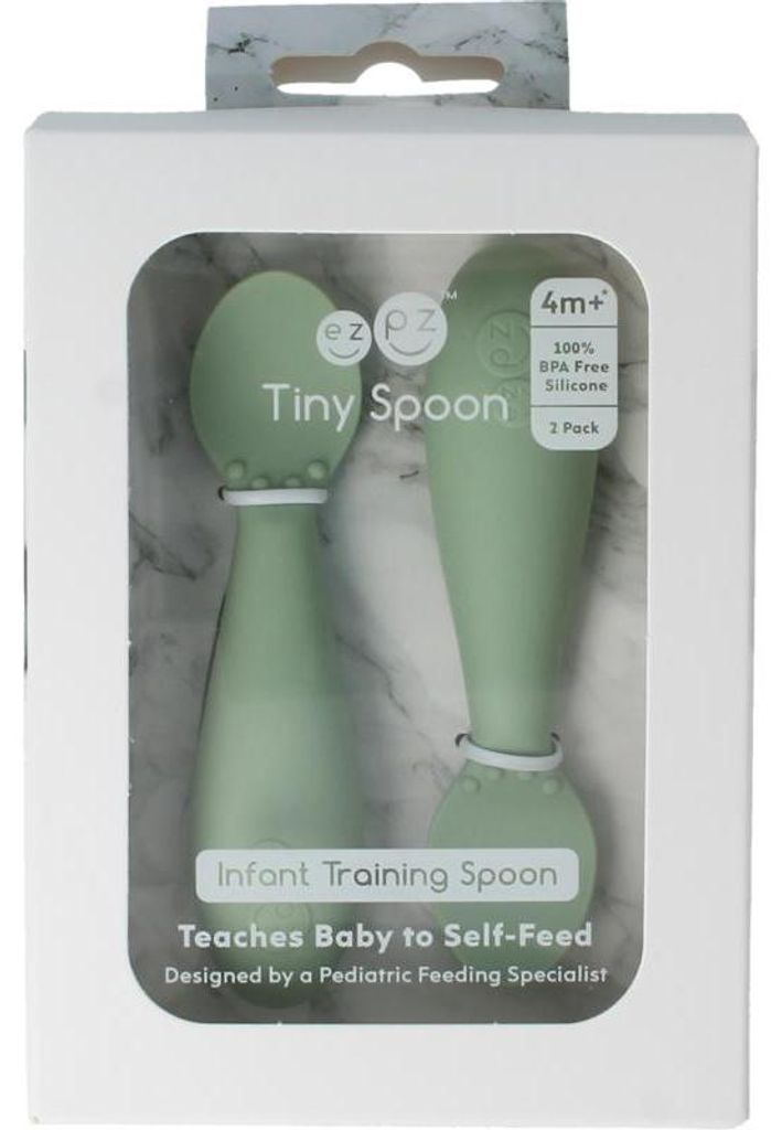 Ezpz Tiny Spoon Set Age (2 stuks) Productafbeelding 