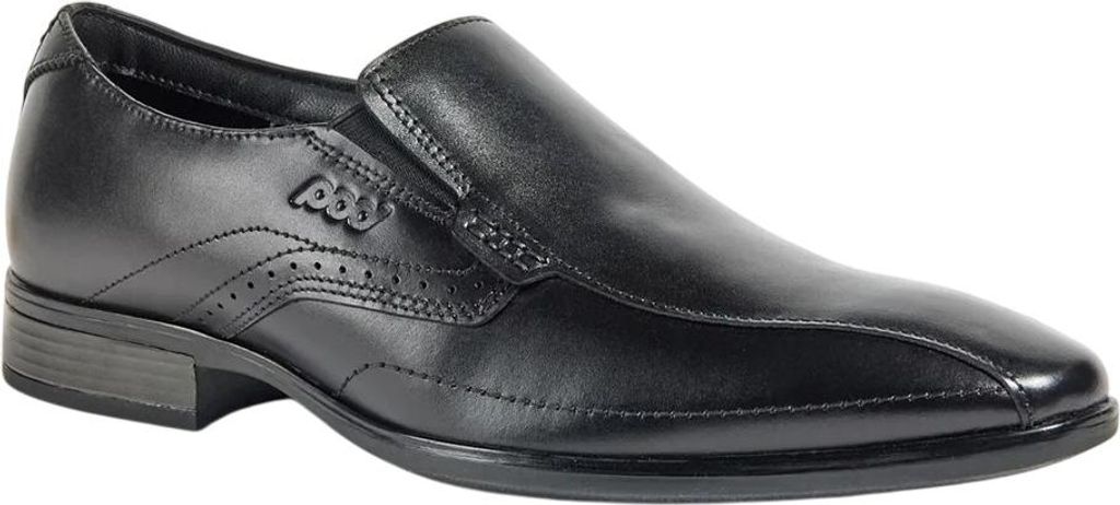 POD - "Earl" Schuhe für Herren, Leder FS12158 (45,5 EU) (Schwarz)