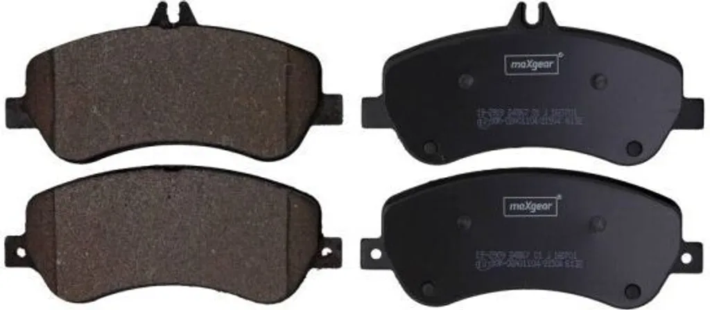 Plaquettes de frein avant MAXGEAR 19-2909 pour Classe GLK X204 OE 54204820