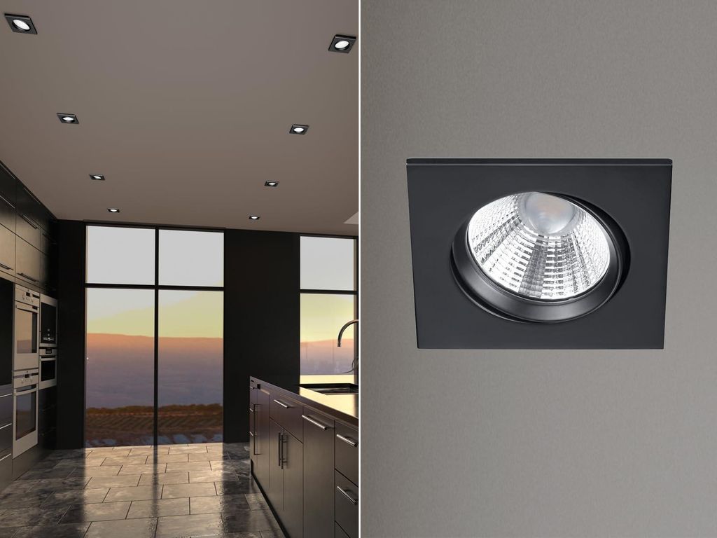 Trio Leuchten LED Einbauleuchten Pamir 650410132, Metall Produktbild 