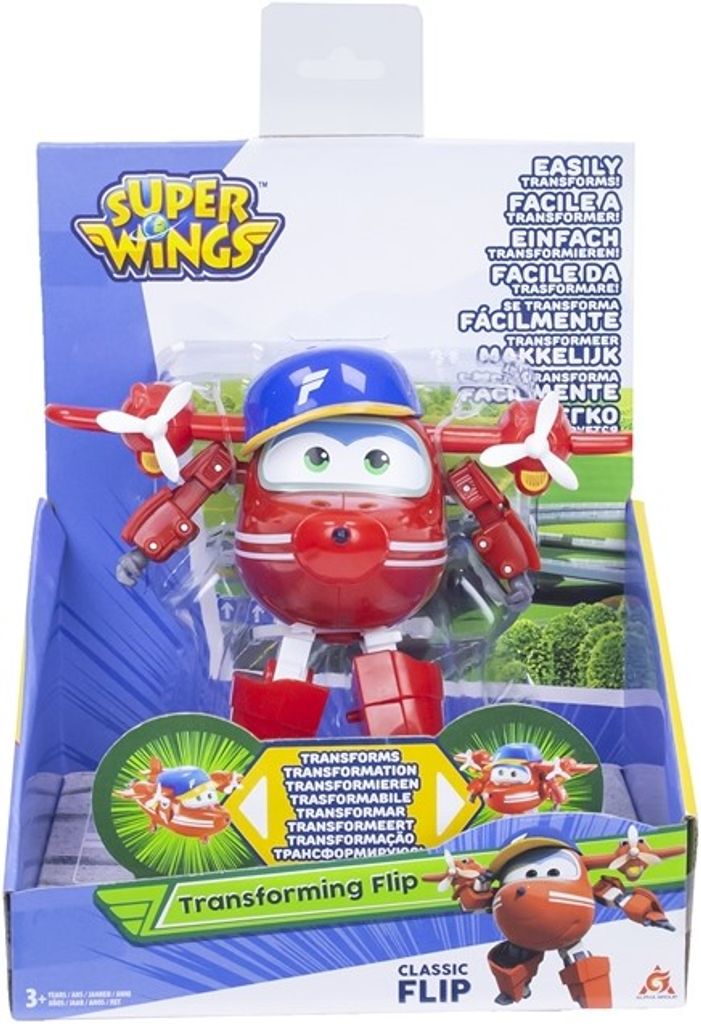 Super Wings Roboter Transformers Flip Flugzeug 720221 Produktbild 