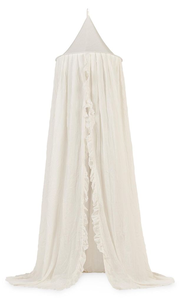 Jollein Vintage, geplisseerd, ivoorkleurig, klamboe, 245 cm Productafbeelding 