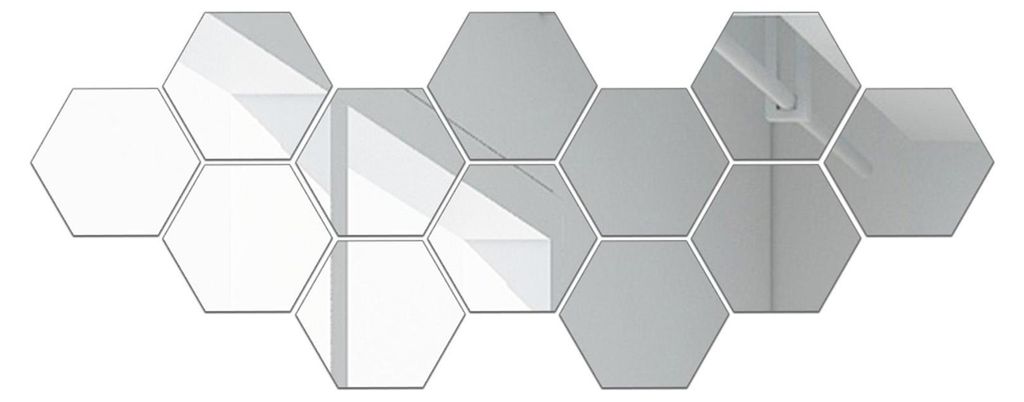 Flexibilné, reflexné, šesťuholníkové zrkadlové dosky, Obrázok produktu 