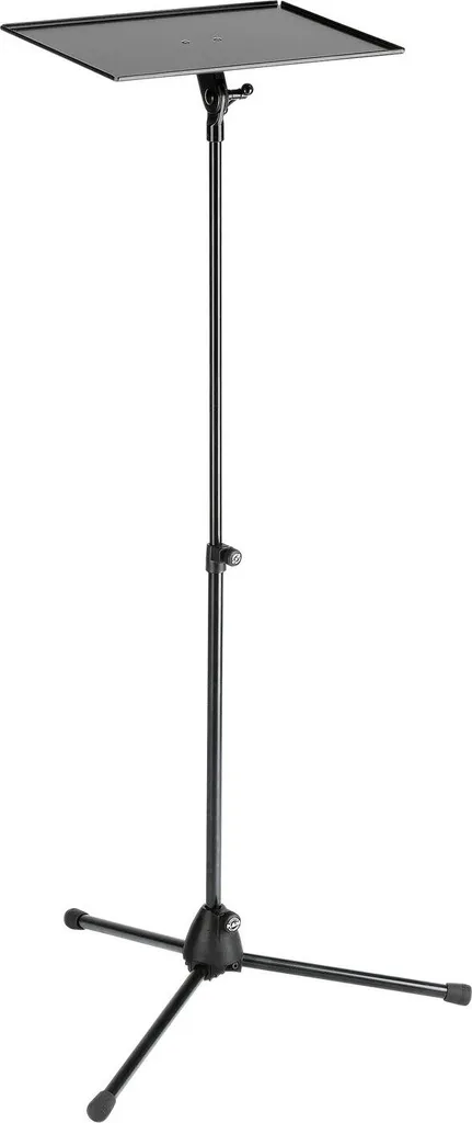 Support de DJ pour Laptop K&M 12155 avec Plateau Inclinable et Stable