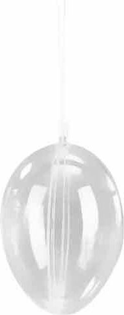 Rayher Hobby GmbH Plastik-Ei 2tlg.10cm transparent transparent