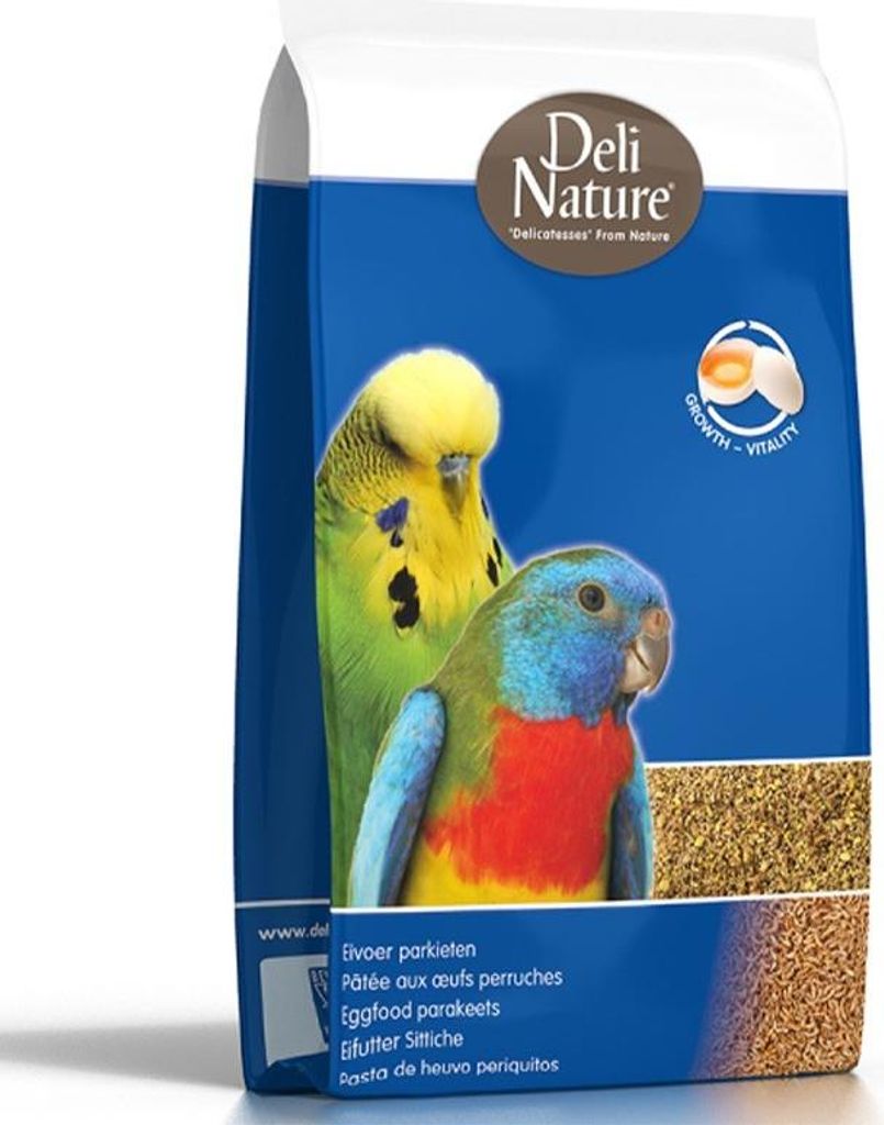 Deli Nature Eggfood Sittiche – Ei-Futter für Wellensittiche Produktbild 