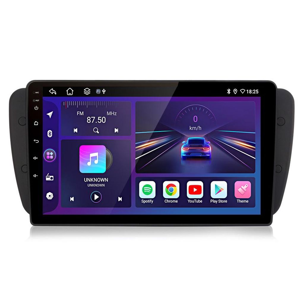 9 "Android13 1+32G SWC GPS Navi android DSP Radio Für Seat Ibiza 6j 2009-2013 DAB+ 4kern