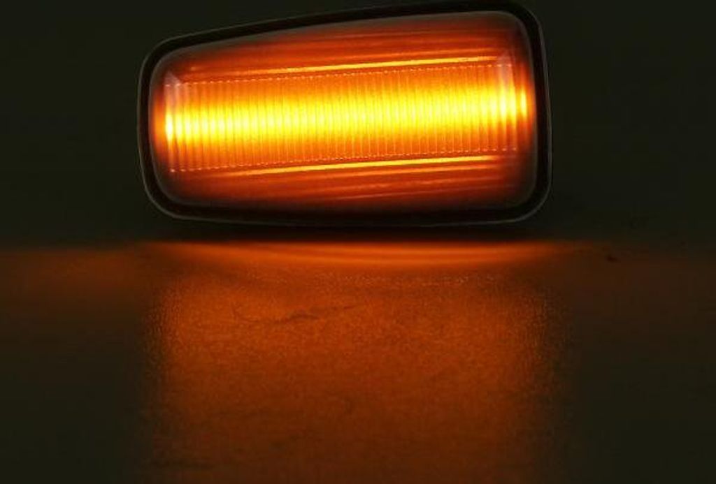 Led Seitenblinker schwarz passend für Peugeot 106 II, 306, 406, 806, Partner