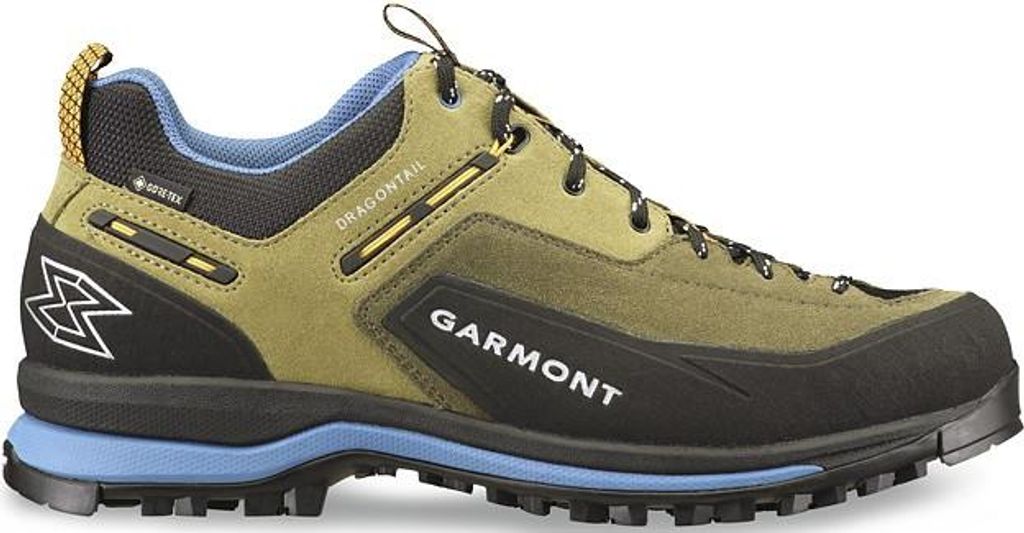 Garmont Dragontail Tech GTX olive green/blue Zustiegsschuhe UK 7,5 - EU 41,5