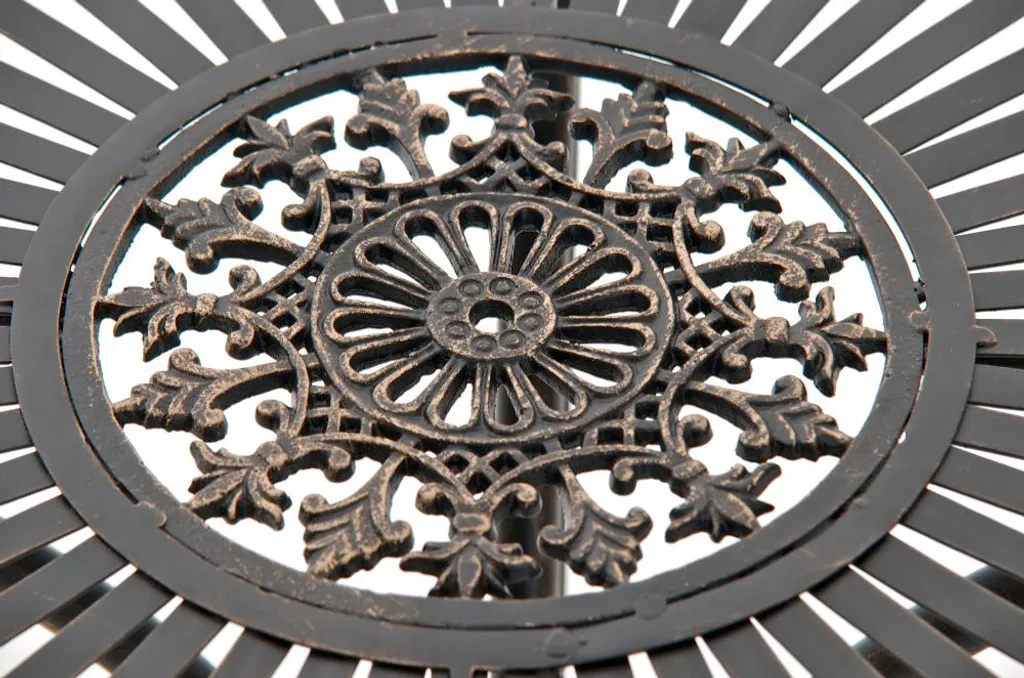 Table d'Appoint Hari Bronze Idéale comme Bout de Canapé Design Rétro - 11