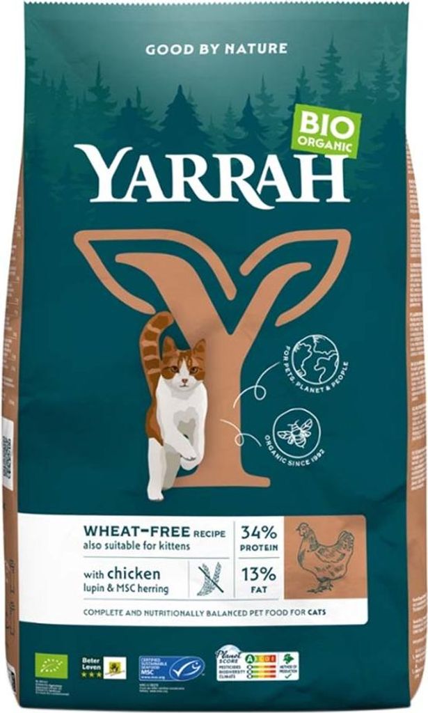 Grain Free Cat Food Trockenfutter - Huhn & Fisch 800g