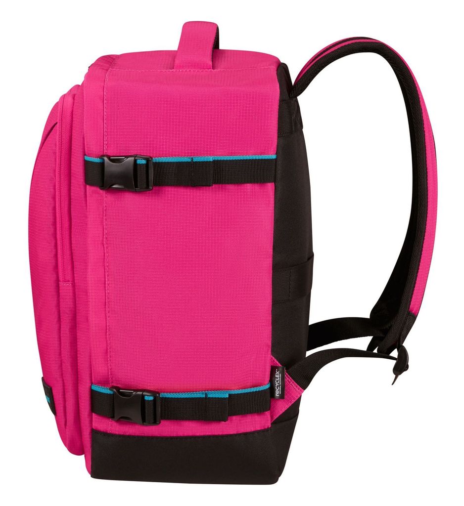 Borsa American Tourister AT Work Per Laptop 15,6” – 42x31x6 Cm, 15 L, Nera Con Dettagli Arancioni, Moderna E Sportiva